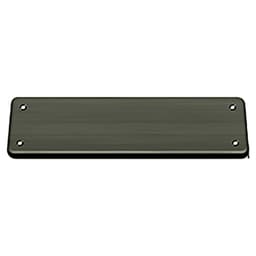 Cover Plate 2-5/8" x 9-3/4" for DASH95, Brushed Brass