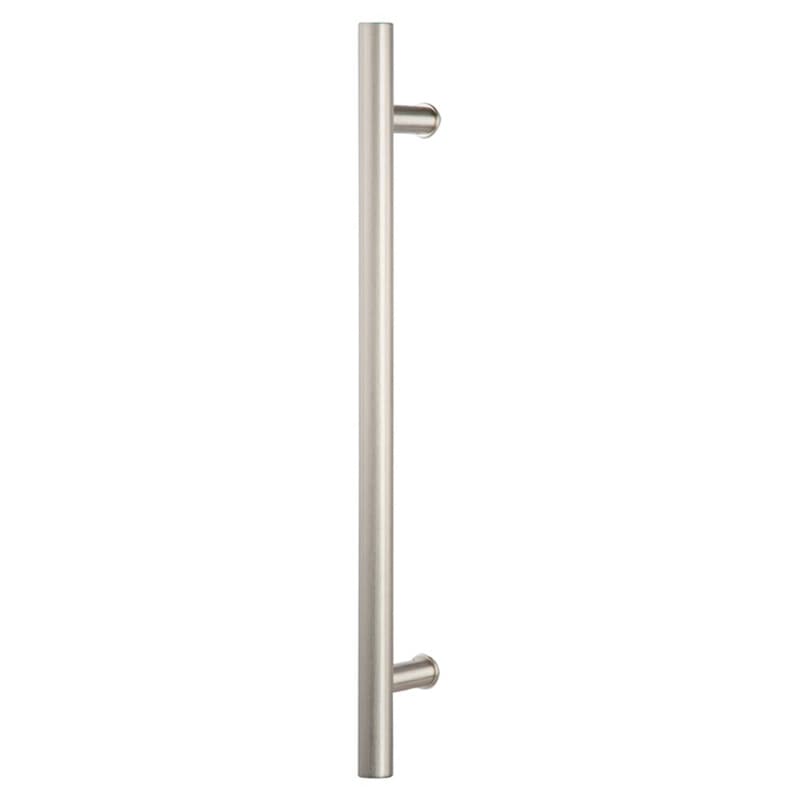 12" Slim Cylindrical Bar Appliance Pull, Satin Nickel