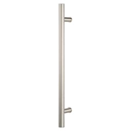 12" Slim Cylindrical Bar Appliance Pull, Satin Nickel