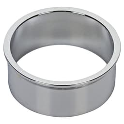 2" Desk Grommet Liner for 1-3/4" Hole, Polished Chrome