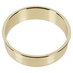 2-5/8" Desk Grommet Liner for 2-1/2" Hole, Polished Brass