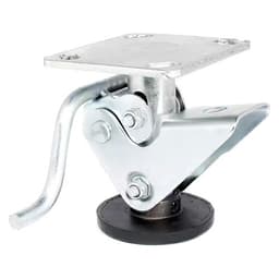 4" Welded Steel Floor Lock, 5-5/8" Extended Height