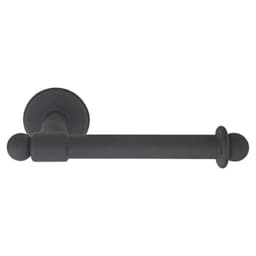 8-1/8" Wrought Steel #1 Rosette Bar Paper Holder, Stain Steel