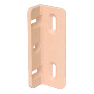 Kolbe Korner™ Nylon Mounting Bracket, Clear Maple, Pack of 50
