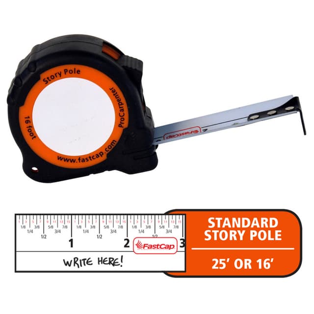 Fastcap Pro Carpenter Story Pole Tape Measure