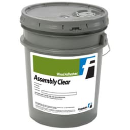 Assembly Wood Glue, Clear, 5 Gallon Pail