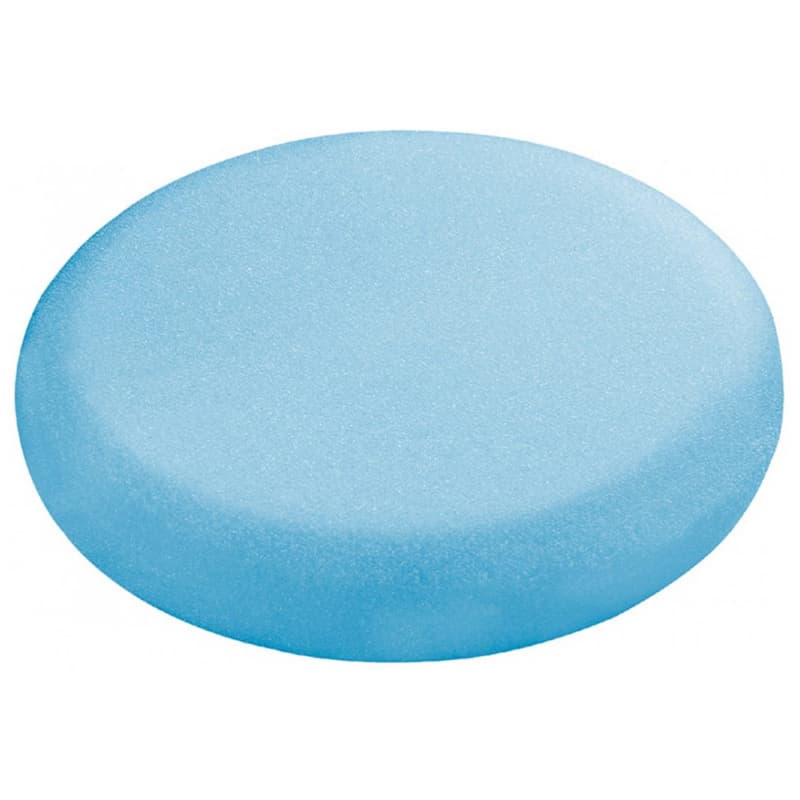 Medium-Fine Grit Sanding Sponge, Blue 6" x 6" x 1-1/5" (1 Pack)