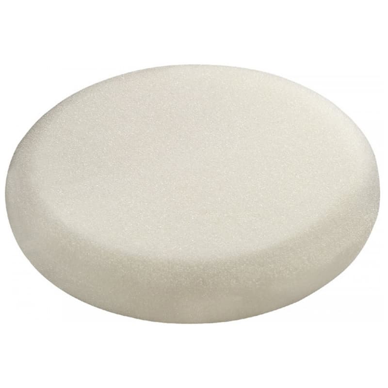 Fine Grit Sanding Sponge, White 6" x 6" x 1-1/5" (1 Pack)