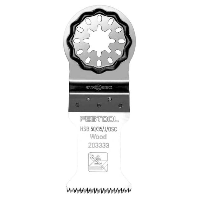 Japanese Teeth Starlock Plus Oscillating Wood Saw Blade, Festool