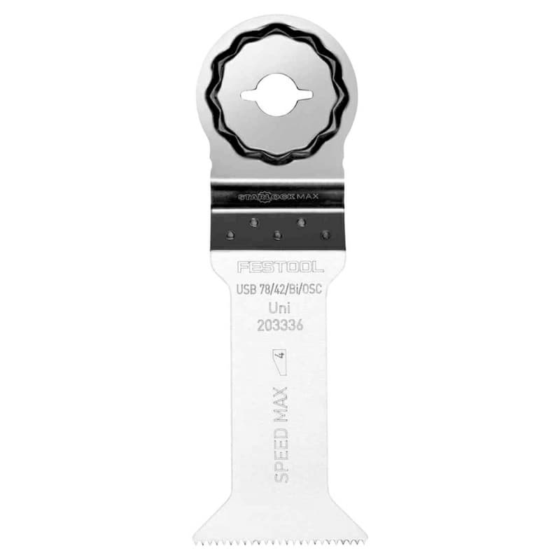 1-5/8" x 3" Universal Starlock Max Oscillating Multitool Plunge Cut Saw Blade for OSC 18 (5/Pack)