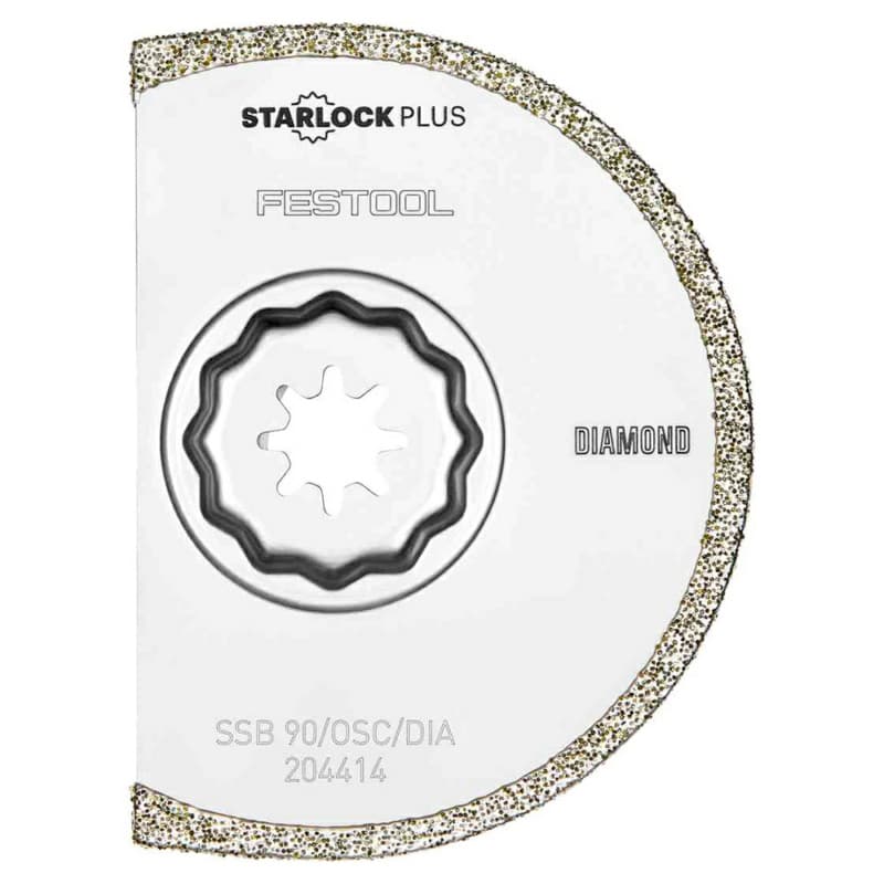 90mm Starlock Plus Oscillating Multitool Diamond Saw Blade