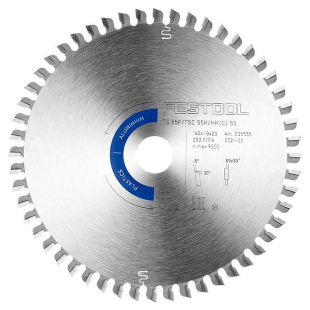 Festool Saw Blade for Aluminium/Plastics
