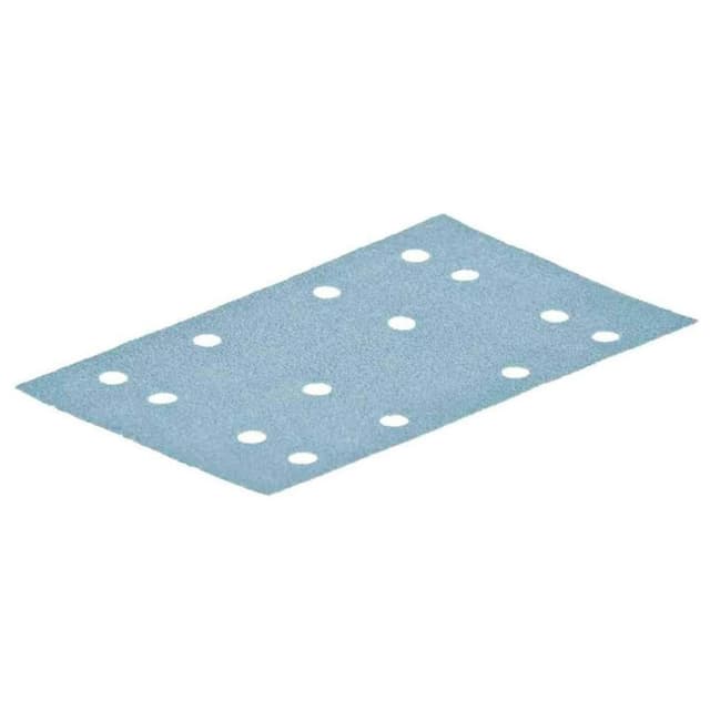 Festool, Sanding Sheet, 3-7/16"x5-1/4" Granat, Hook & Loop Hardened Aluminum Oxide,