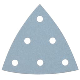 93mm 40 Grit 6 Holes Granat Triangle 93V Aluminum Oxide on Paper (100/Pack)