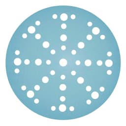 150mm Hook and Loop 80 Grit 48 Holes Abrasive Granat D150 Sanding Disc, Aluminum Oxide (10/Pack)