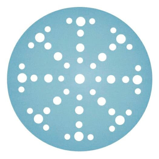 150mm Hook and Loop 80 Grit 48 Holes Abrasive Granat D150 Sanding Disc, Aluminum Oxide (10/Pack)