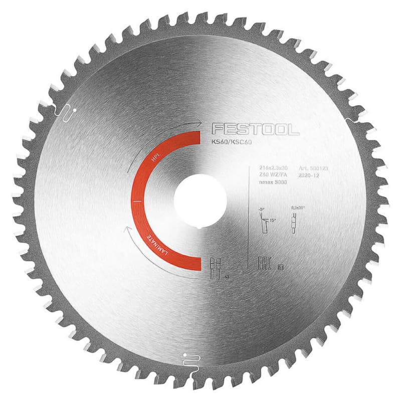 216mm x 60 Teeth Perfect Cut Saw Blade for KSC 60