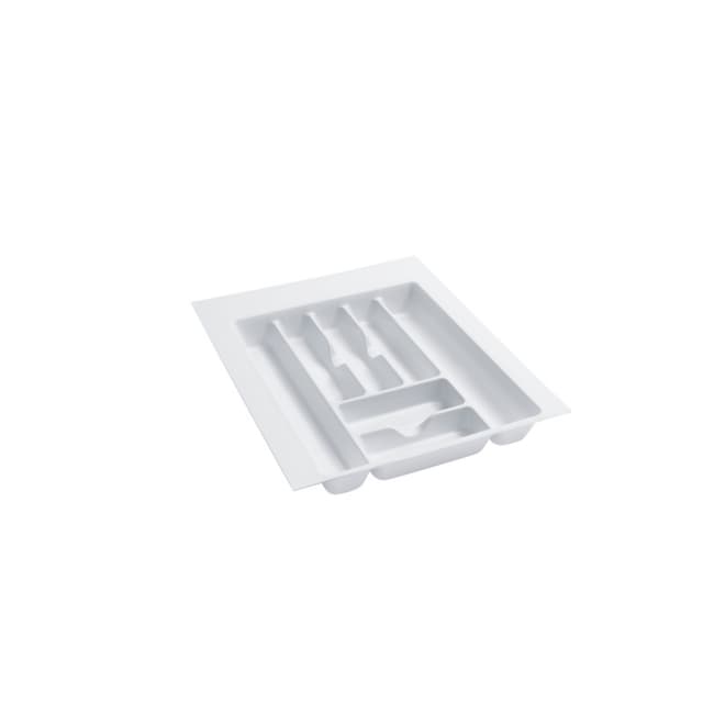 Rev-A-Shelf Corporation GCT Series White Plastic Cutlery Drawer Insert, Individual Packaging