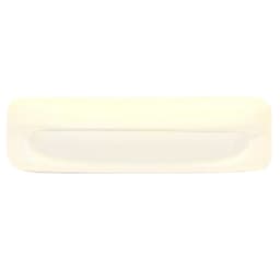 3-3/4" Flush Pull, White