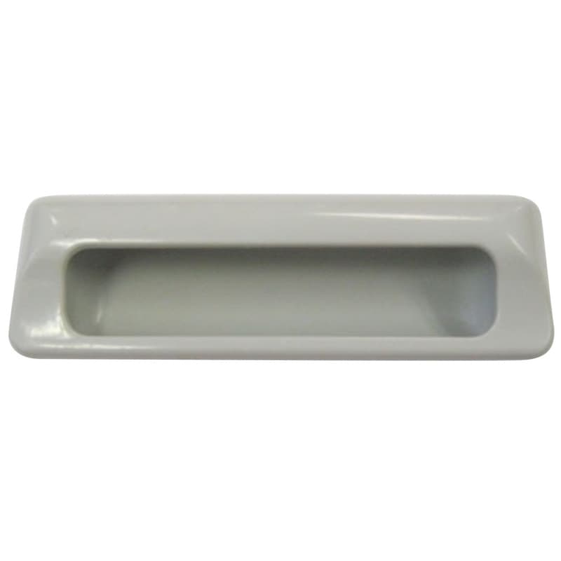 4-5/8" Flush Pull, Gray