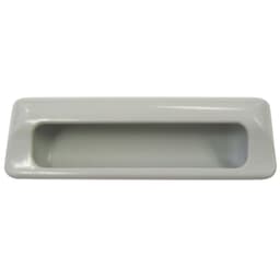 4-5/8" Flush Pull, Gray