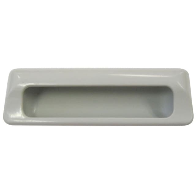 4-5/8" Flush Pull, Gray