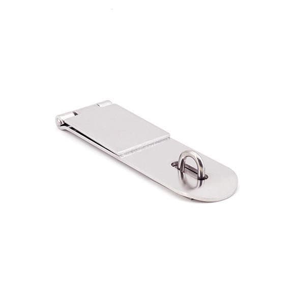6" Hasp Weld-On, Electro Polished