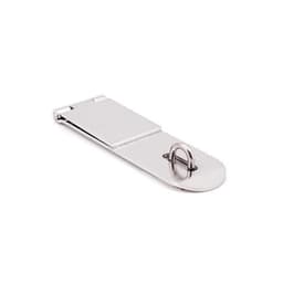 6" Hasp Weld-On, Electro Polished