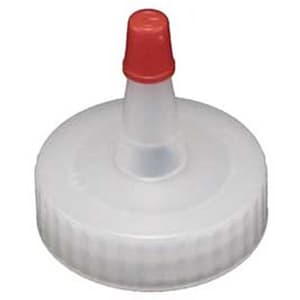 Lid for 16 oz Cylinder Bottle with Red Cap