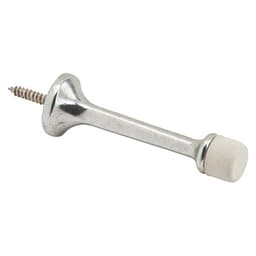 7/8" Base Door Stop, Aluminum