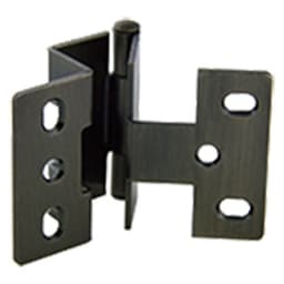 270° Opening Armoire Hinge, Antique Brass