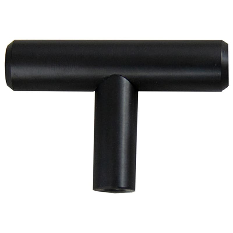 50.8mm Bar Pull T-Handle Knob, Matte Black