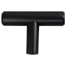 50.8mm Bar Pull T-Handle Knob, Matte Black