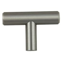 50.8mm Bar Pull T-Handle Knob, Satin Nickel