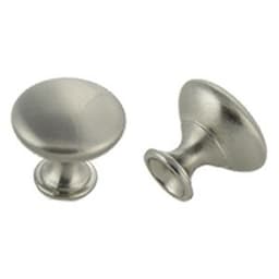 30mm Round Knob, Satin Chrome