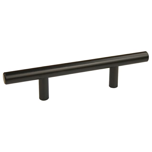 3" Bar Pull, Matte Black, 6" Length