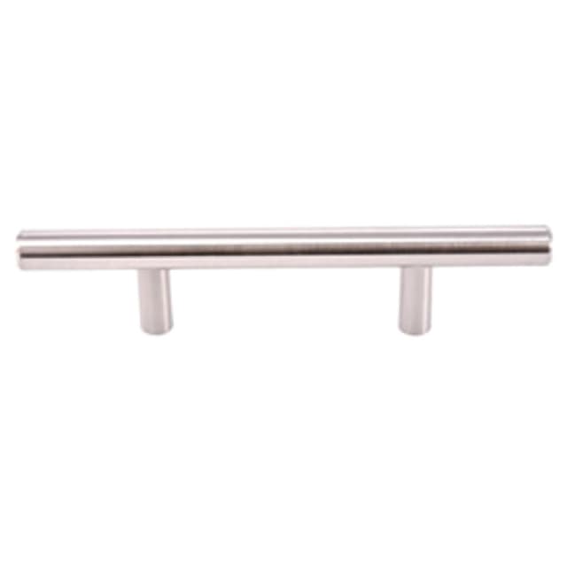 3" T-Bar Pull, Satin Nickel, 6" Length