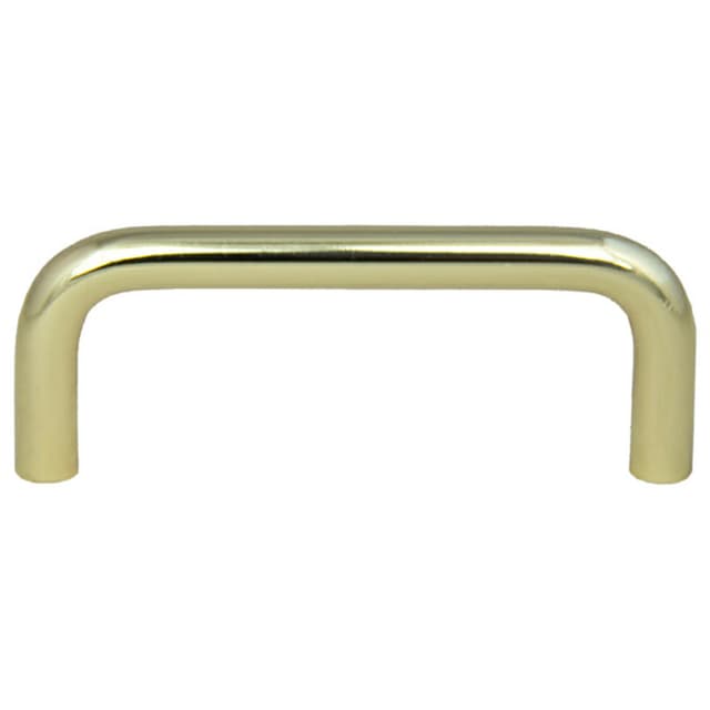 3" Wire Pull, Polished Brass