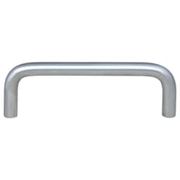 3-1/2" Wire Pull, Satin Chrome