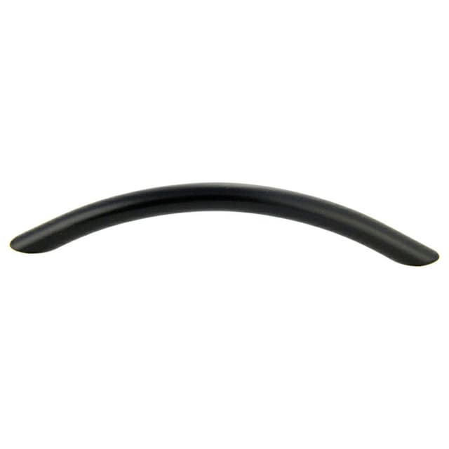 128mm Commercial Arch Pull, Matte Black, 155mm Length
