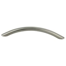 128mm Commercial Arch Pull, Satin Nickel, 155mm Length