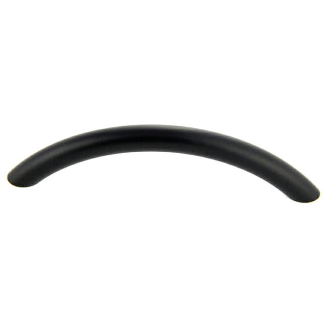 96mm Commercial Arch Pull, Matte Black, 117mm Length