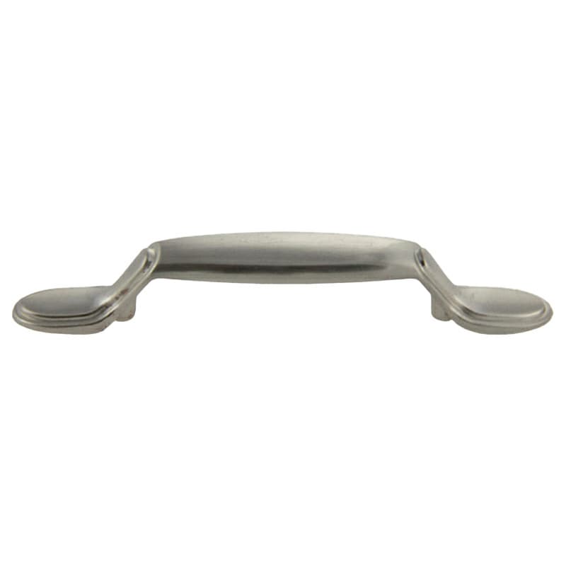 3" Traditional Handle Pull, Satin Nickel, 130mm Length