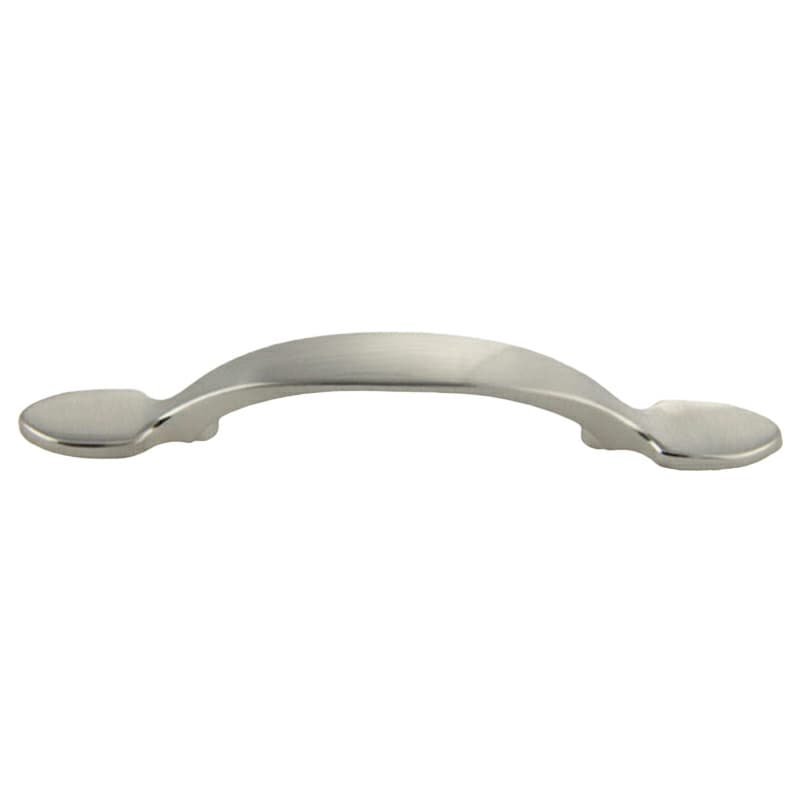 3" Traditional Handle Pull, Satin Nickel, 145mm Length