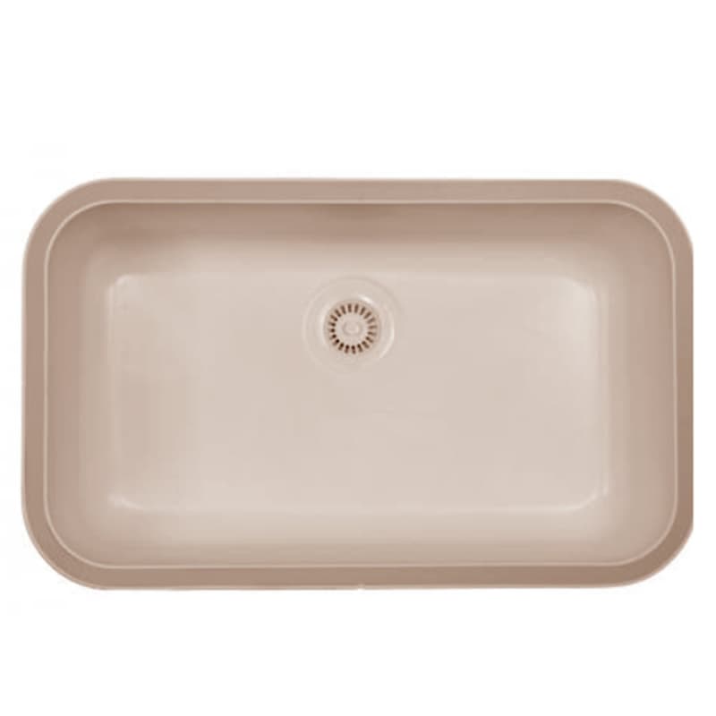 Karran A-340 30" Undermount Acrylic Kitchen Sink - Bisque