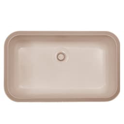 Karran A-340 30" Undermount Acrylic Kitchen Sink - Bisque