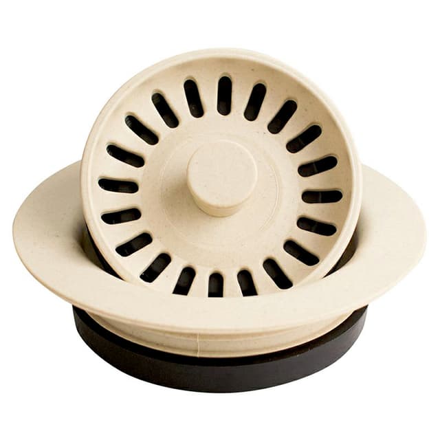 4-1/2" Acrylic Disposal Flange, Bisque