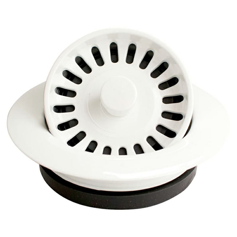 4-1/2" Acrylic Disposal Flange, White
