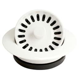 4-1/2" Acrylic Disposal Flange, White