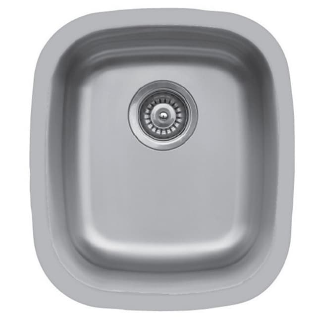 Karran 18G Undermount Stainless Steel Bar Prep Sink 15.9x17.9x8 Edge 300 | E-315